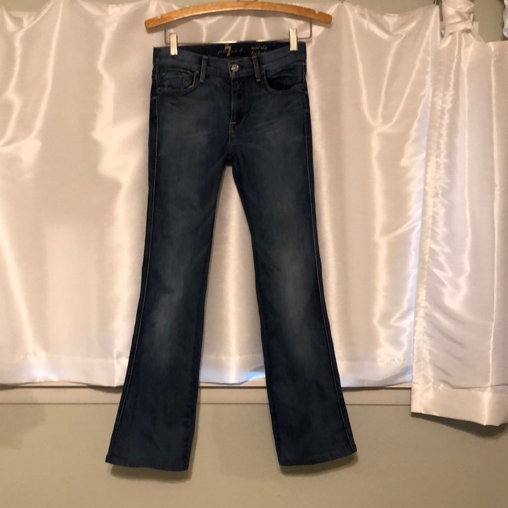 Jeans vintage, good condition a little wear in picture w/ marker, seven, size 27